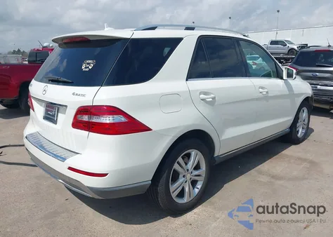2013 Mercedes-Benz Ml 350 4Matic из США, поврежденный, VIN 4JGDA5HB0DA250786